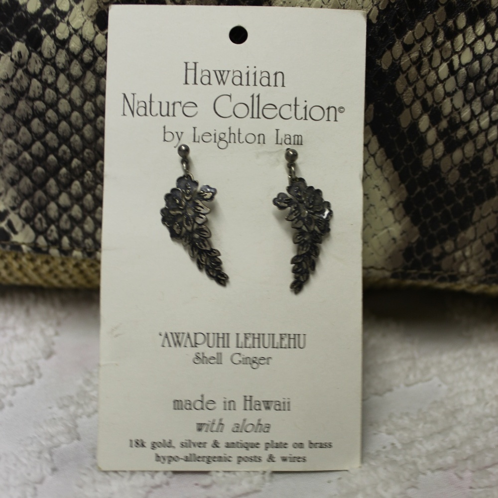 Hawaiian Nature Collection Pierced Earrings